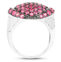 3.35 Carat Genuine Ruby .925 Sterling Silver Ring Bids.com
