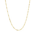 14k Yellow Gold Singapore Chain 1.5mm Bids.com
