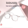 Intelligent AI Translation Wireless Bluetooth Glasses Headset Language Real-time Interpretation Gilles Family
