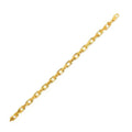 14k Yellow Gold French Cable Link Chain (6.10 mm) Bids.com
