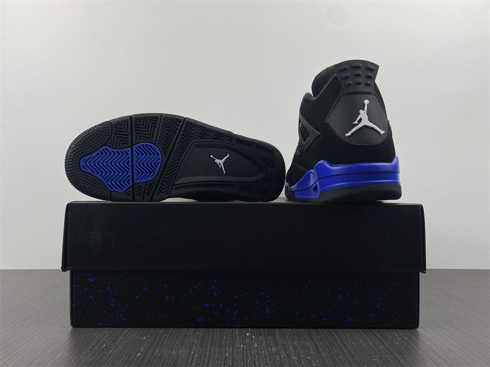 JORDAN - AJ4 “Black Game Royal” Virillux