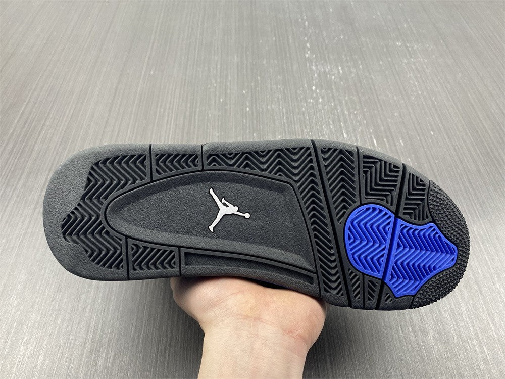 JORDAN - AJ4 “Black Game Royal” Virillux