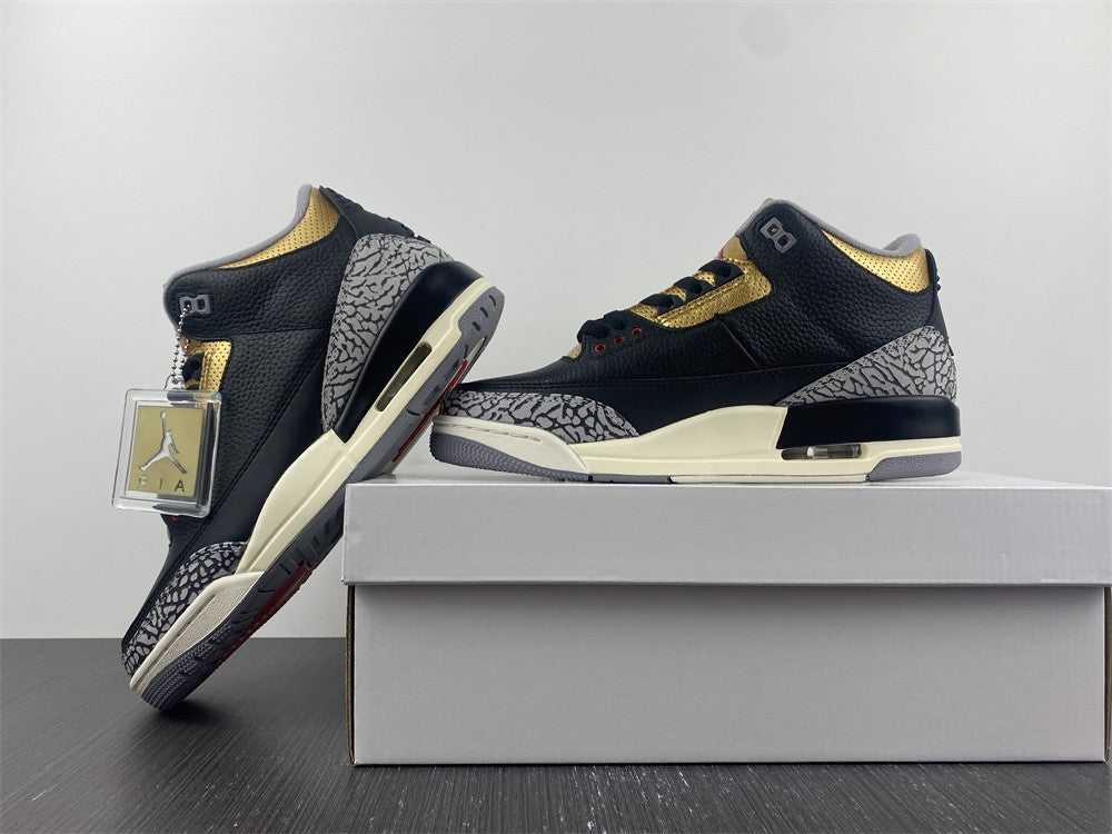 JORDAN - AJ3 3 WMNS “Black Gold” Virillux