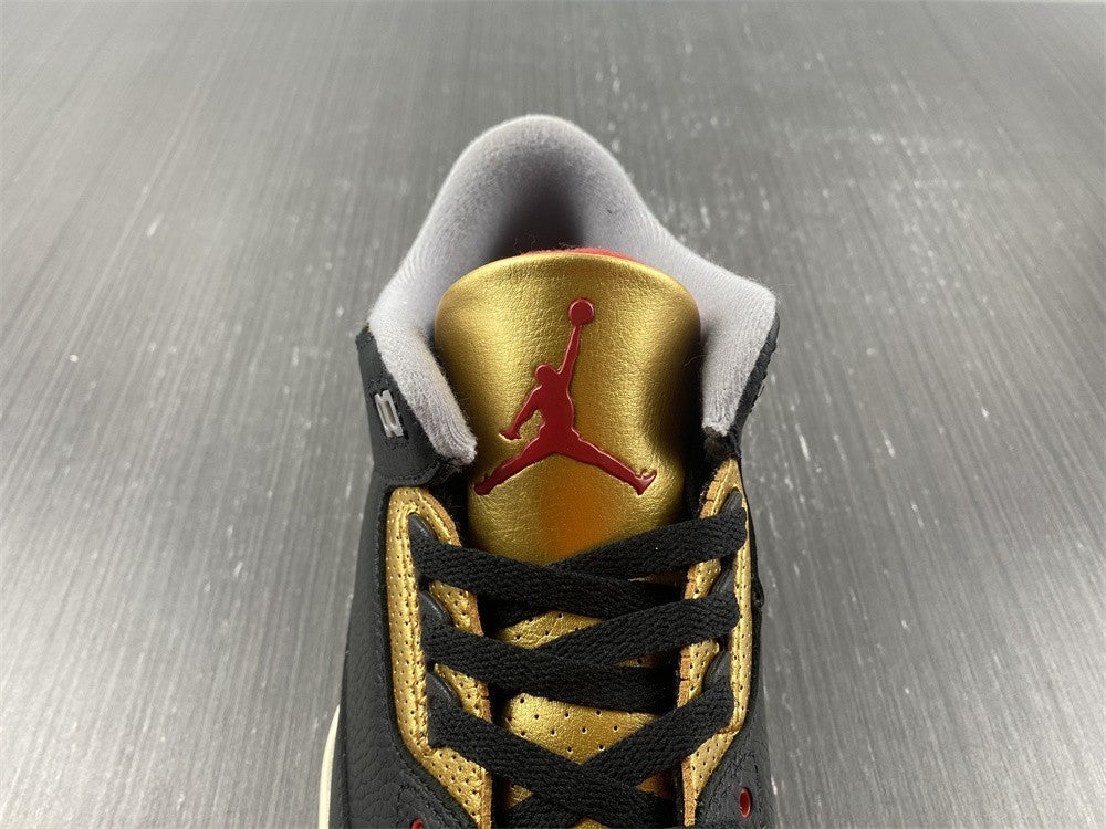 JORDAN - AJ3 3 WMNS “Black Gold” Virillux