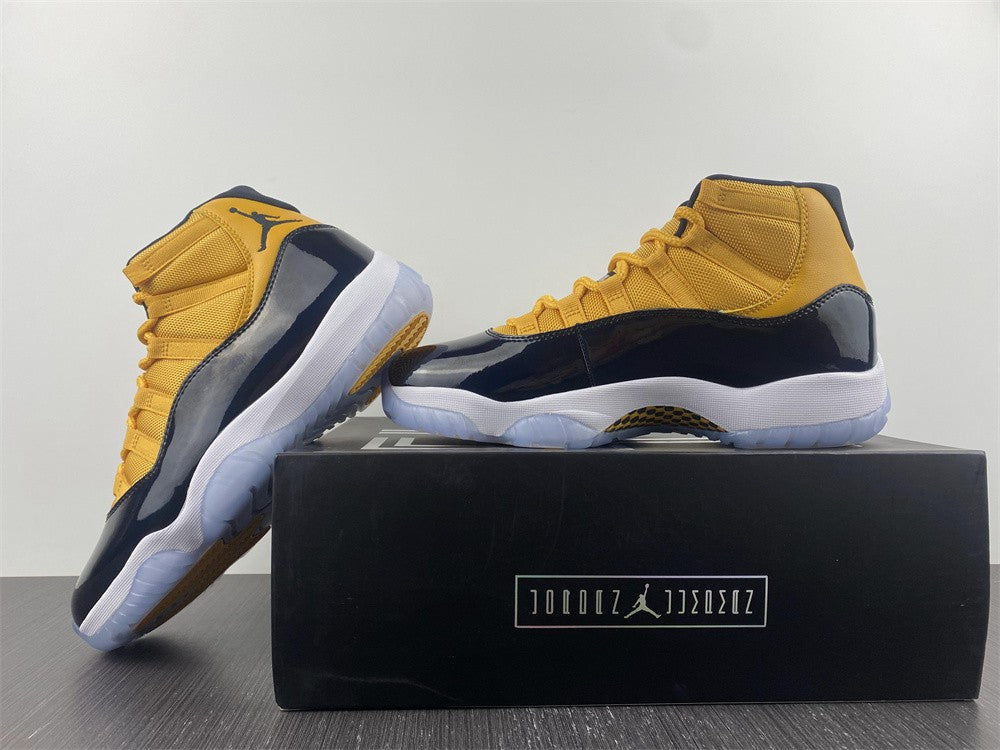 Air Jordan 11 Retro ¨Black Yellow¨ Virillux
