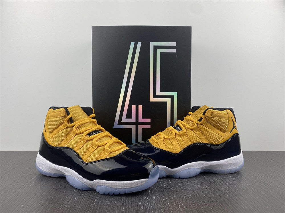 Air Jordan 11 Retro ¨Black Yellow¨ Virillux