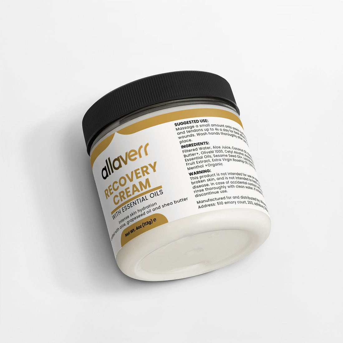 Allaverr | Recovery Cream: Premium Hydration & Calming Relief Allaverr
