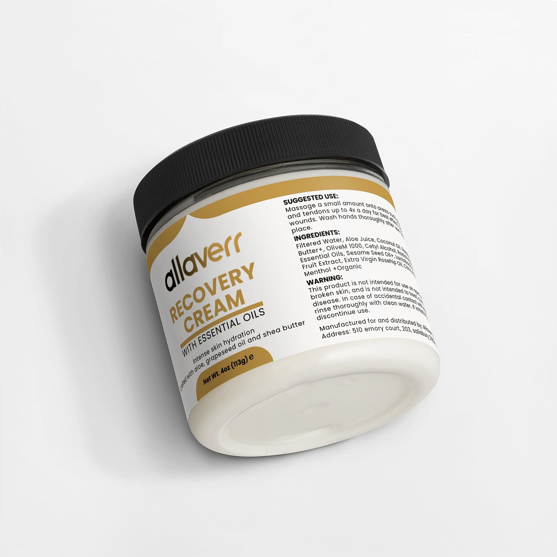 Allaverr | Recovery Cream: Premium Hydration & Calming Relief Allaverr