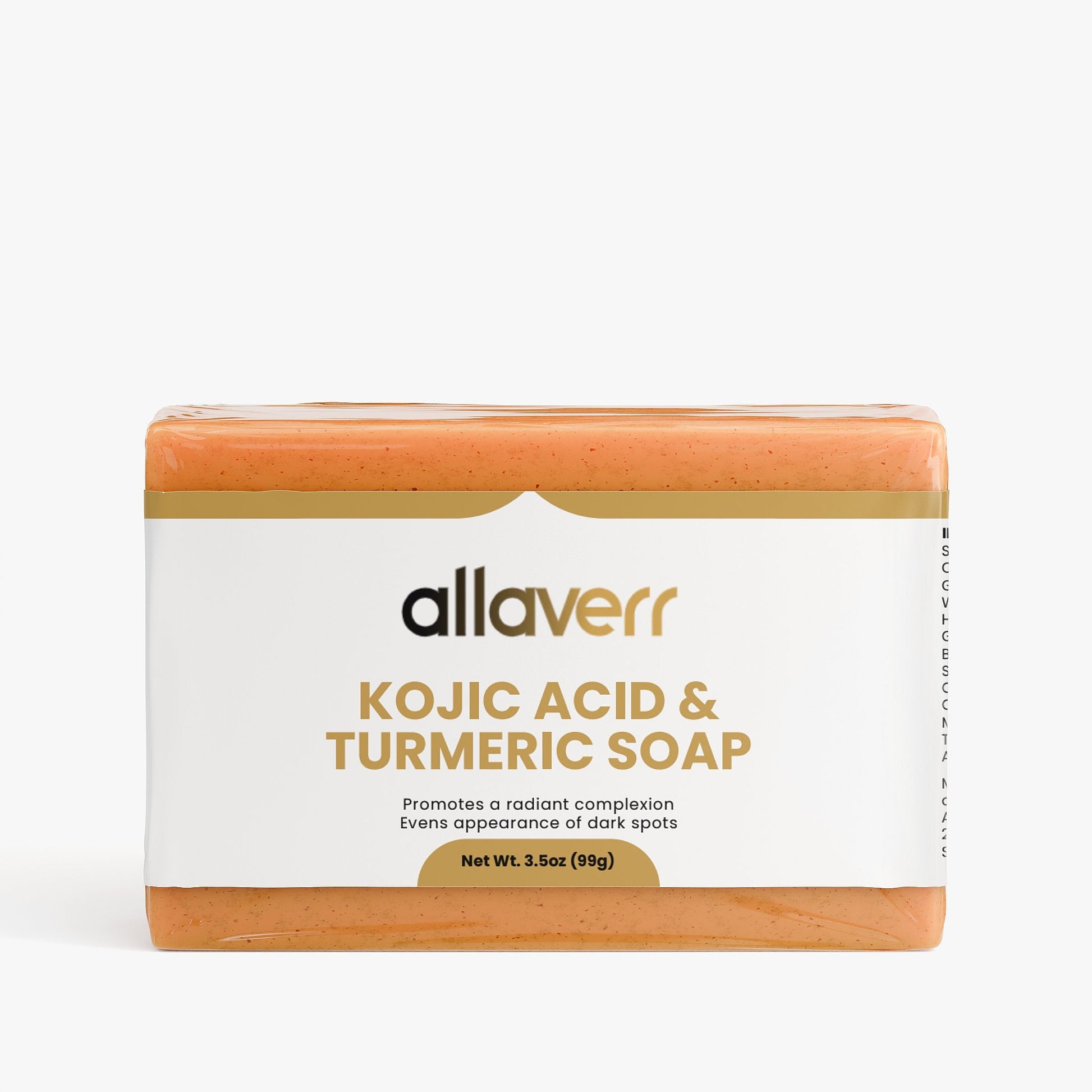 Allaverr | Kojic Acid & Turmeric Soap: Radiant Glow Bar Allaverr