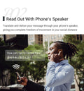 M6 Smart Bluetooth Translation Headphones Supports 127 Languages Gilles Family