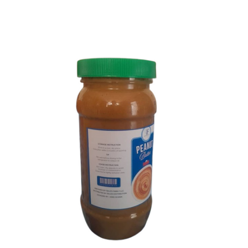 Beurre de Cacahuète Haïtien – Manba Authentique par Gilles Family.  Manba Ayisyen Gilles Family