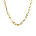4.5mm 14k Yellow Gold Anchor Chain Bids.com