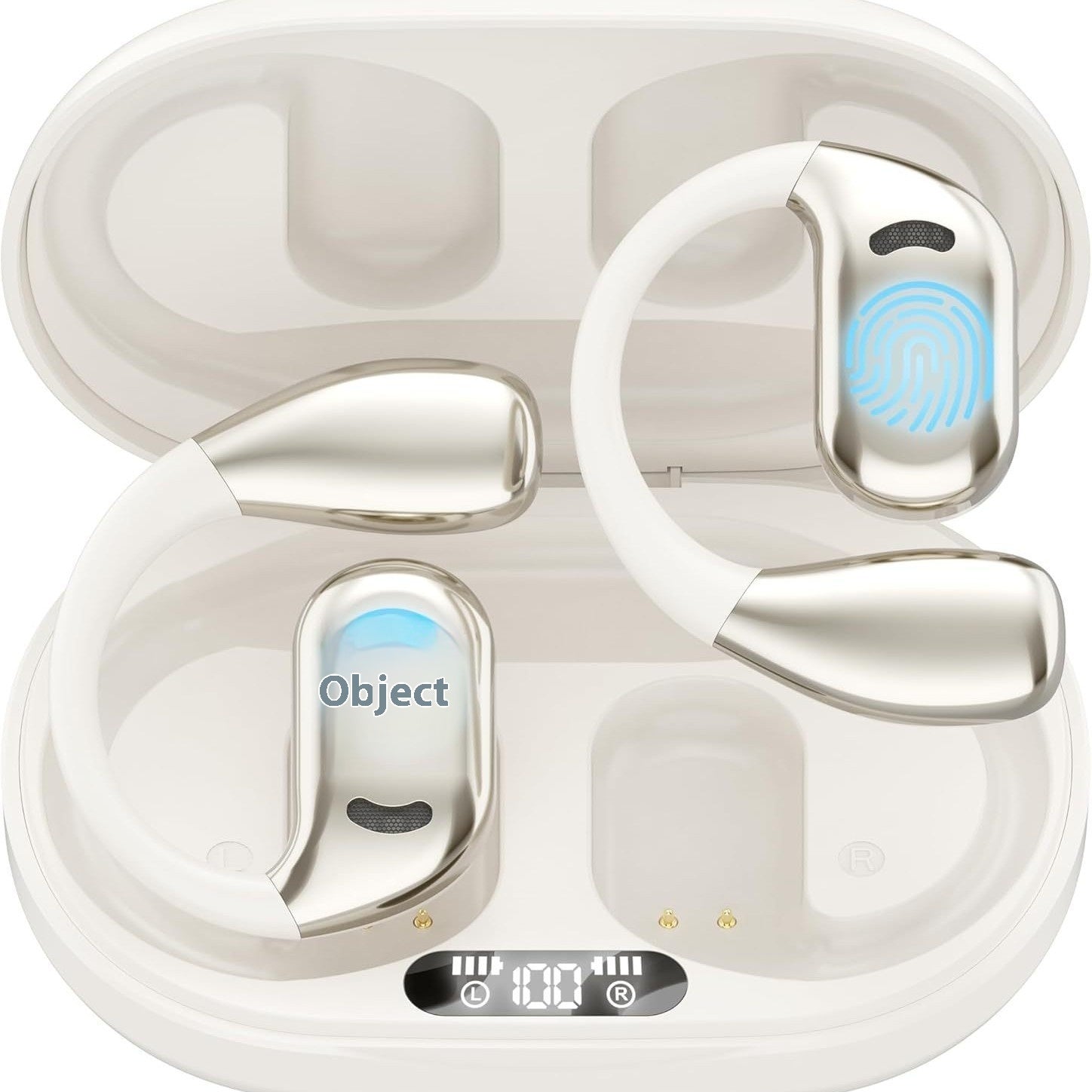 Wireless Bluetooth Open Ear Hook Multi-language Simultaneous Interpretation Headset Gilles Family