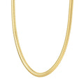 14k Yellow Gold Tubogas Necklace (5.00 mm) Bids.com