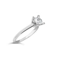 14K White Gold 1.0 Cttw Princess Lab-Grown Diamond Solitaire Engagement  Ring (F-G Color, VS1-VS2 Clarity) - Ring Size 7 Bids.com