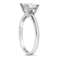 14K White Gold 1.0 Cttw Princess Lab-Grown Diamond Solitaire Engagement  Ring (F-G Color, VS1-VS2 Clarity) - Ring Size 7 Bids.com
