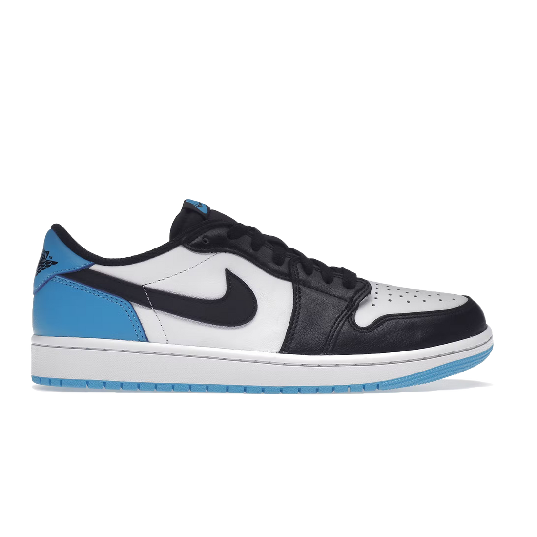 AIR JORDAN 1 LOW “Black Dark Powder Blue” Virillux