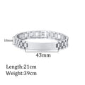 Custom Laser Engraved Bracelets Personalized Bracelet Engravable Stainless Steel Jewelry Gifts Gilles Family