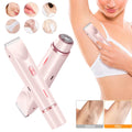 2 In 1 Hair Remover Women's Double Head Shaver Private Pubic Hair Trimmer Electric Razor Wet Dry Electric Body Hair Gilles Ak-100