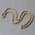 4.5mm 14k Yellow Gold Anchor Chain Bids.com