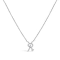 10K White Gold Diamond Accent 