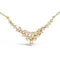 14K Yellow Gold 1/2 Cttw Diamond Scattered 