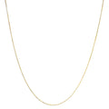 Solid 14K Yellow Gold 0.75mm Classic Box Chain Necklace. Unisex Chain - Size 16 Inches Bids.com