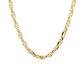 4.5mm 14k Yellow Gold Anchor Chain Bids.com