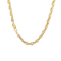 4.5mm 14k Yellow Gold Anchor Chain Bids.com