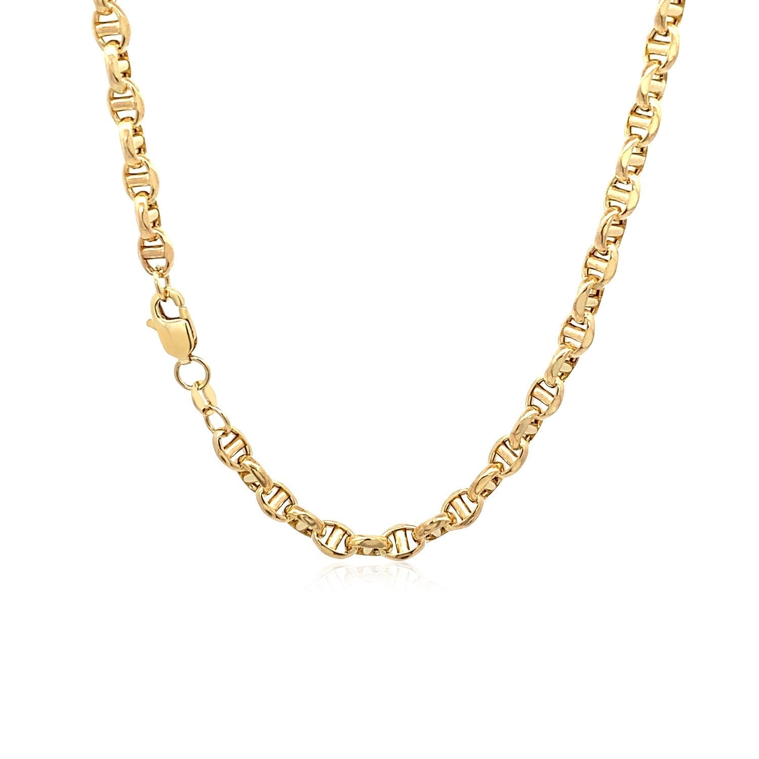 4.5mm 14k Yellow Gold Anchor Chain Bids.com