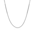 14k White Gold Gourmette Chain 1.5mm Bids.com