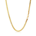 14k Yellow Gold Light Weight Wheat Chain (3.20 mm) Bids.com