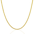 14k Yellow Gold Solid Rope Chain 1.25mm Bids.com