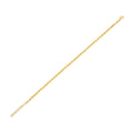 14k Yellow Gold Spaced Bead Bracelet  (3.00 mm) Bids.com