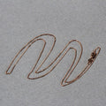 18k Rose Gold Diamond Cut Cable Link Chain (0.75 mm) Bids.com