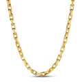 14k Yellow Gold French Cable Link Chain (6.10 mm) Bids.com