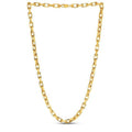14k Yellow Gold French Cable Link Chain (6.10 mm) Bids.com