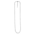 Endless Adjustable Cable Chain in 14k White Gold (1.70 mm) Bids.com