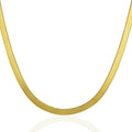 Imperial Herringbone Chain in 10k Yellow Gold (5.00 mm) Bids.com
