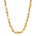 14k Yellow Gold Figaro Chain Necklace Bids.com