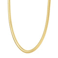 14k Yellow Gold Tubogas Necklace (5.00 mm) Bids.com