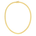 14k Yellow Gold Tubogas Necklace (5.00 mm) Bids.com