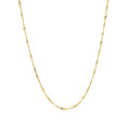14k Yellow Gold Singapore Chain 1.5mm Bids.com