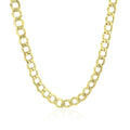 5.3mm 10k Yellow Gold Curb Chain Bids.com