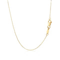 14k Yellow Gold Thin Textured Bar Necklace Bids.com