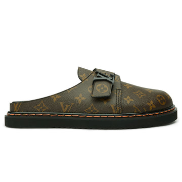 LOUIS VUITTON MONOGRAM LV EASY BROWN MULE Virillux