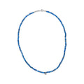 Sterling Silver Diamond Accent Blue Lapis Bead Station Necklace Bids.com
