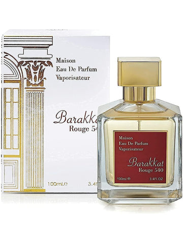 Maison eau de parfum vaporisateur barakkat rouge 540, 100ml
