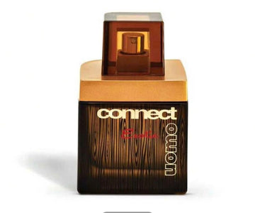 Perfume labeled 'connect