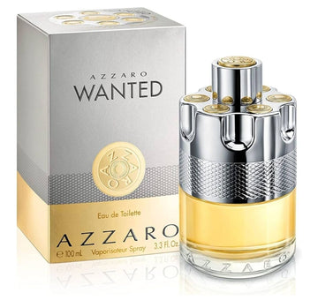 Azzaro Wanted Eau de Toilette - Vibrant & Irresistible Mens Cologne - Woody, Citrus & Spicy Fragrance - Fresh Notes of Cardamom, Lemon, Vetiver - Everyday Wear - Luxury Perfumes for Men